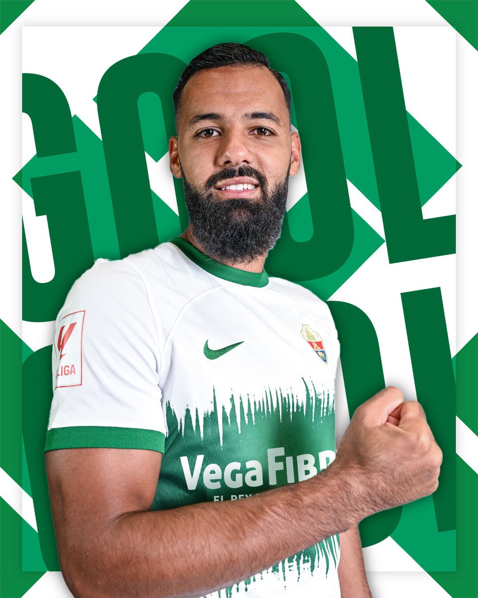 🟢 1-0 🟡 | ⌚️ Min. 9 | 𝗚𝗢𝗢𝗢𝗢𝗢𝗟

𝑴⚽️𝑼𝑮⚽️𝑨𝑻 🐐

#ElcheAlcorcón | #MuchoElche