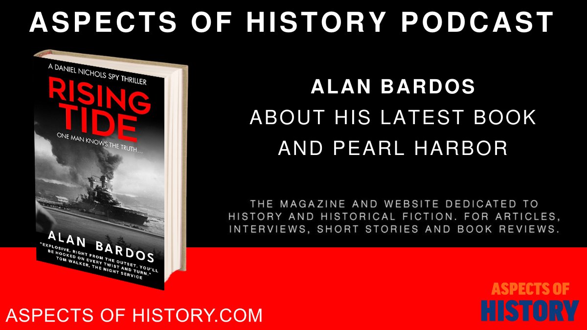 #Podcast @olliewcq interviews @BardosAlan About his latest book and Pearl Harbor pod.fo/e/21fea2 Read Rising Tide amazon.co.uk/dp/B0CP4J1SZR @inside__history #ww2 #espionage #militaryhistory