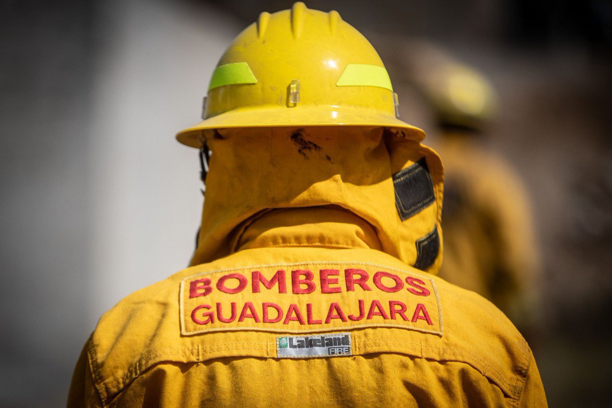 GuadalajaraGob's tweet photo. Para salvaguardar la integridad de todas las personas, los elementos de @PCYBOMGDL
realizan trabajos previo a la temporada de estiaje.

Estas labores las han realizado en lugares como rancho El Venadito y barranca de Oblatos y consisten en hacer guardarrayas y líneas corta fuego. https://t.co/jW5QUHNSUB