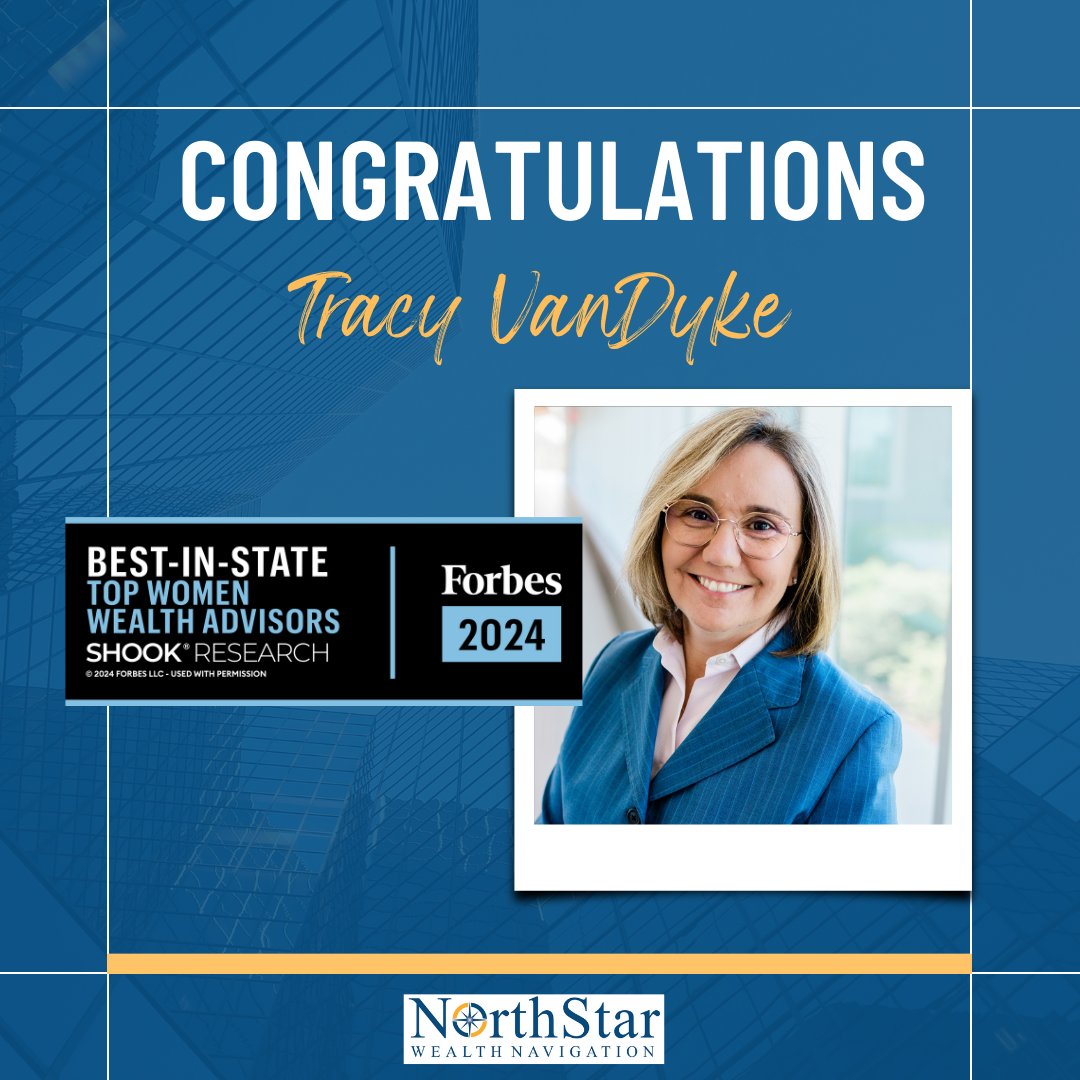 We are thrilled to announce Tracy was featured in this year's Forbes' Top Women Wealth Advisors Best-in-State list!  Tracy and our team take great pride in representing @NorthwesternMutual and serving our clients in all that we do.