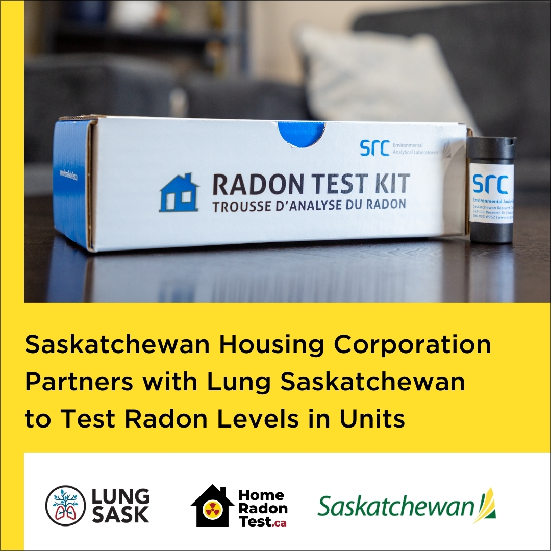 Great news! The Saskatchewan Housing Corporation (SHC) has partnered with Lung Sask to test radon levels in SHC units across the province over the next 10 years. We applaud the @SKGov for this initiative, protecting the lung health of SK residents. saskatchewan.ca/government/new…