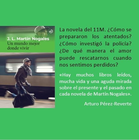 jlmartinnogales's tweet photo. "Un mundo mejor donde vivir". He publicado esta novela de intriga y de suspense basada en hechos reales. Escrita contra el olvido. Para que no vuelva a ocurrir. @menoscuarto_ed https://t.co/c14HpJ2reM
