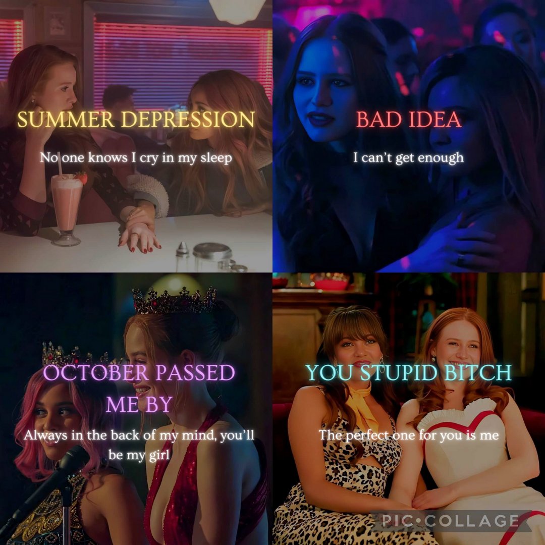 Happy #ChoniTuesday 🖤💚❤️ Here is my Girl In Red lyric edit for Cheryl and Toni 🎶💕 #CW #ArchieComics #Riverdale #choni #cherylblossom #tonitopaz #LGBTQ #sapphic #bisexual #lesbian