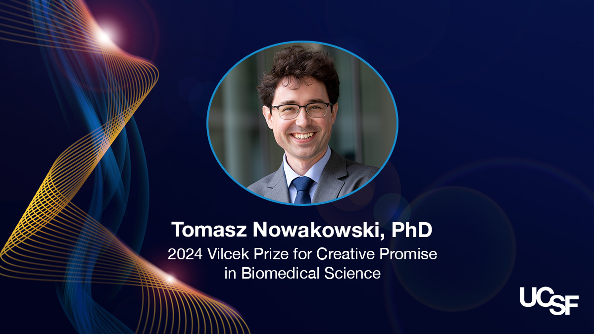 A big congratulations to @LabNowakowski for receiving a @Vilcek Prize for Creative Promise in Biomedical Science! 🎉 This award recognizes his pioneering work developing new technologies to map the human brain: vilcek.org/prizes/prize-r… @UCSF @UCSFstemcell @UCSFMedicine