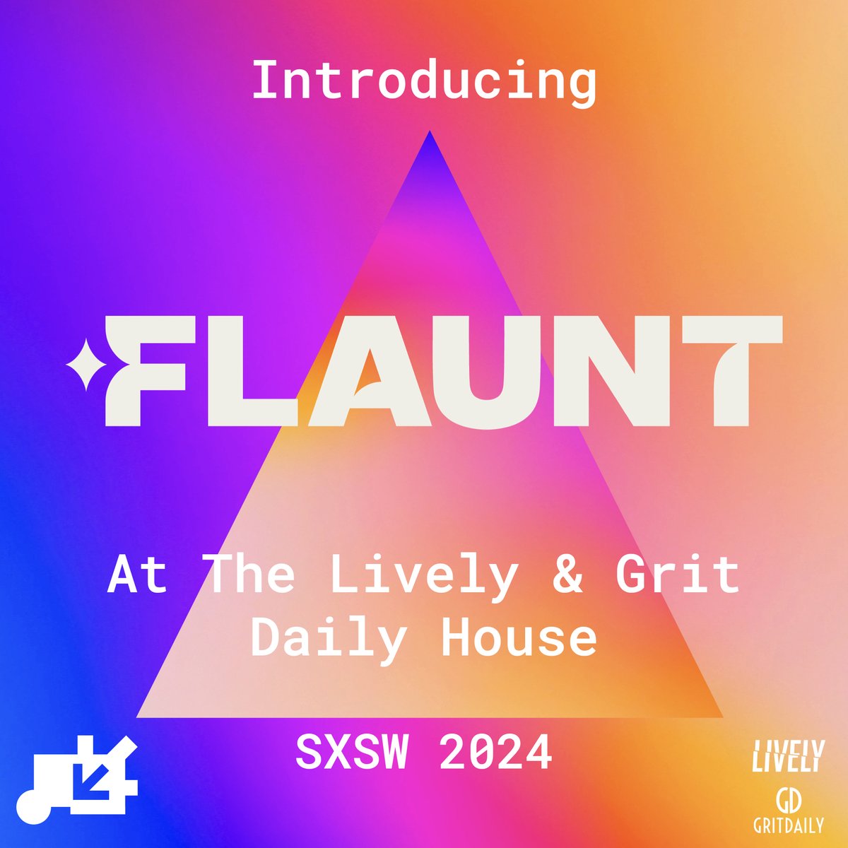 livelyagency's tweet photo. Get ready for a game-changing talk at the Lively &amp; Grit Daily House at #SXSW2024 with @FlauntLoyalty :

Loyalty and Attribution on Roblox: How brands are driving real business KPIs in virtual environments.

Join us on Sat 9 Mar.
Register: https://t.co/5QUM4g5TMm https://t.co/4BGxDk6E9Y