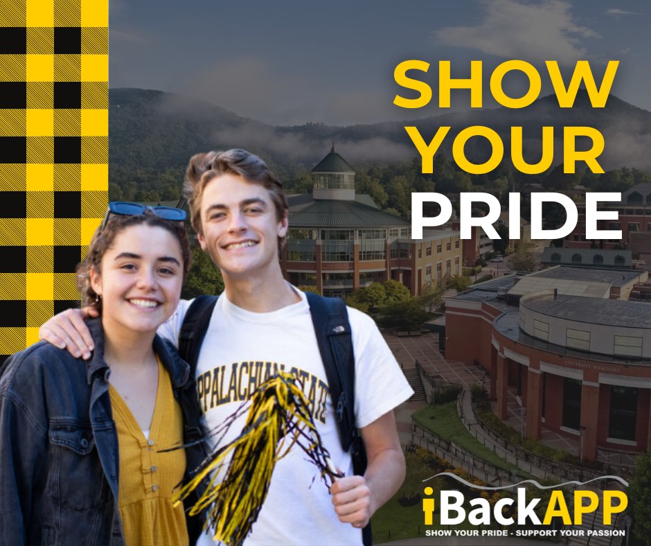 appstate's tweet photo. The countdown to #iBackAPP is on and we’re counting on Mountaineers everywhere to join in on the celebration of all things App State!
Check out our iBackAPP toolkit to start sharing with your friends, family and fellow Mountaineers why you #BackAPP! https://t.co/MhlgEqiLpl https://t.co/RyUO2nf6XC