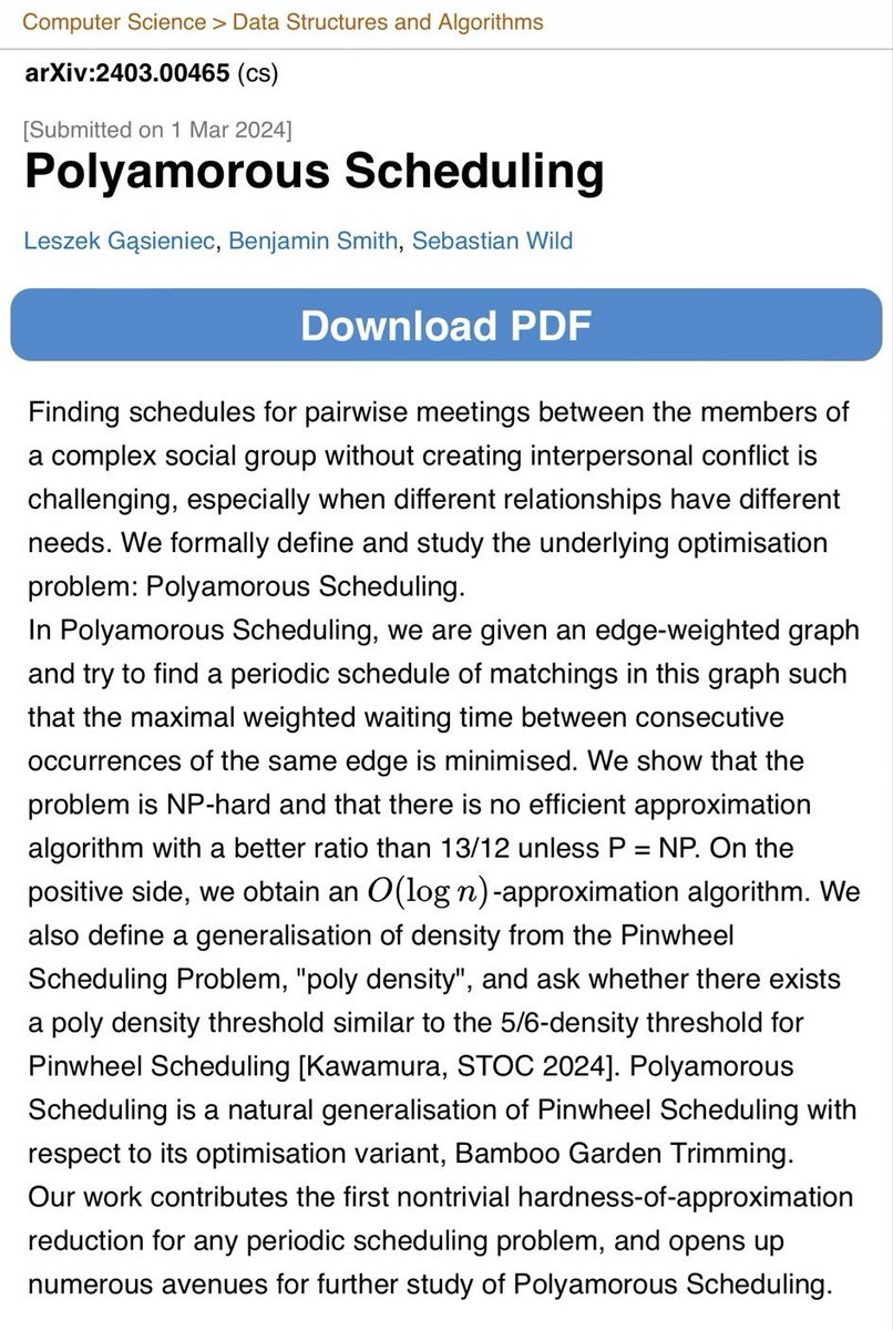 stop ✋ be so real with me right now.. you guys did NOT try to make polyamory into an optimization problem