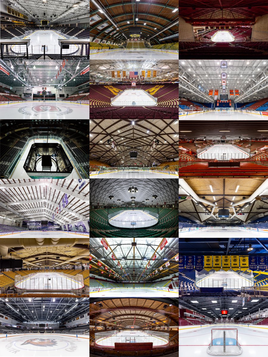 A new Home Ice project is coming out in the Fall of 2024. It’s a photography book of College hockey barns from Maine to Alaska. I’ve spent the last 18 months traveling across the United States in a van with a camera and a dog photographing the great venues of college hockey.