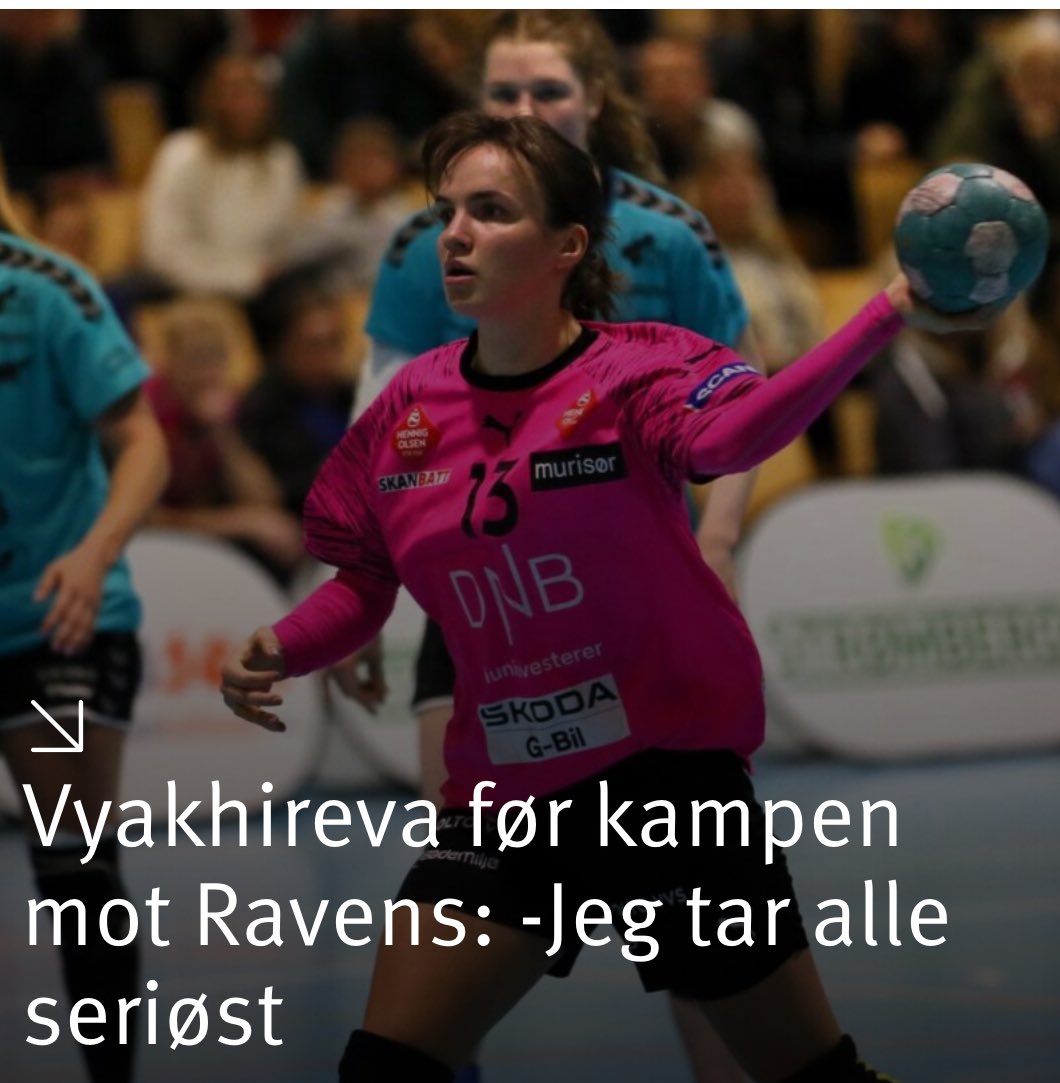 Vyakhireva før kampen mot Ravens: -Jeg tar alle seriøst ravens.no/?p=62759