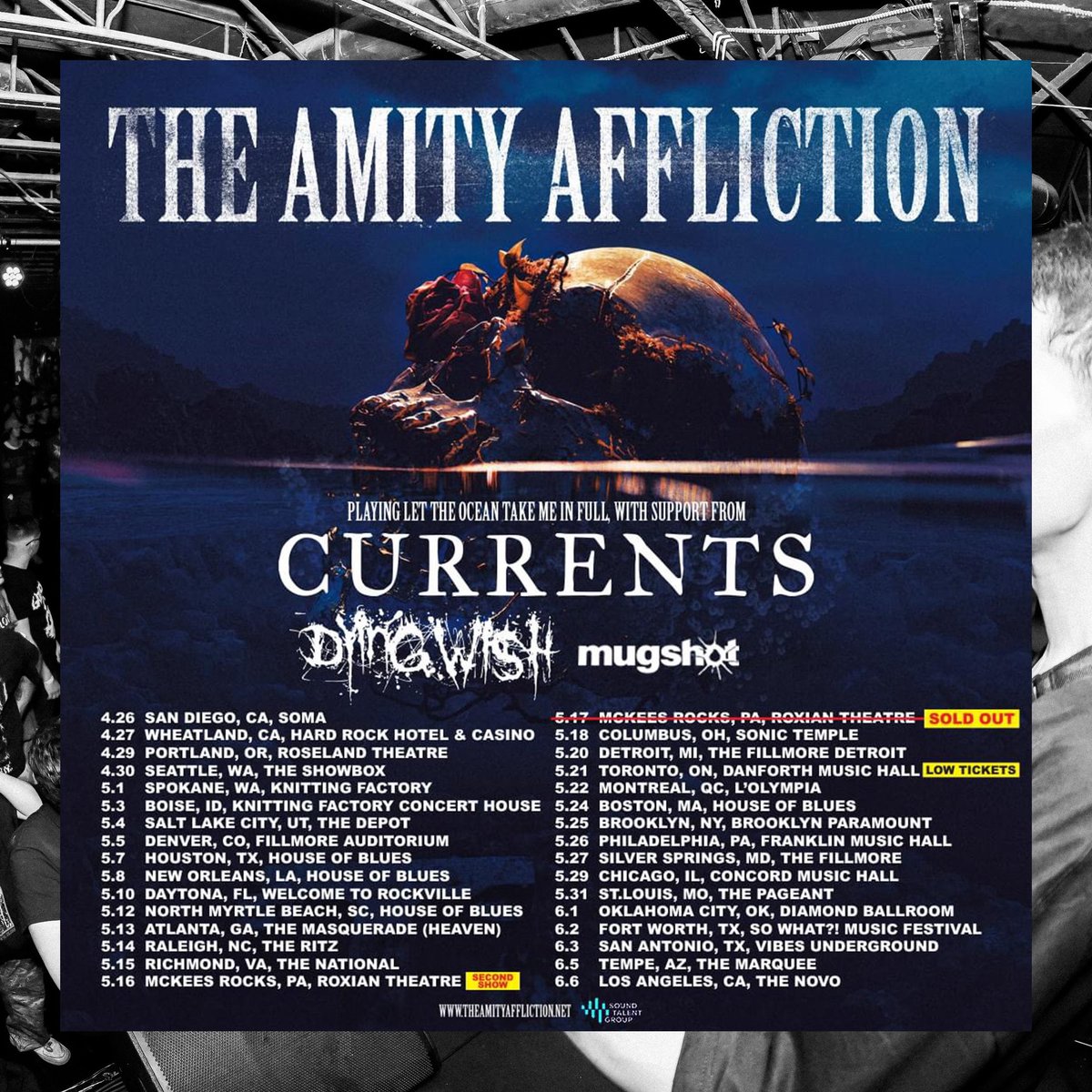 I’m terrible at using this app but I’m gonna be on tour for a few months! Come say hi!

<a href="/bleakleacounty/">AMERICA’S SCARIEST BOYBAND</a> 
<a href="/mugshotca/">Mugshot</a>