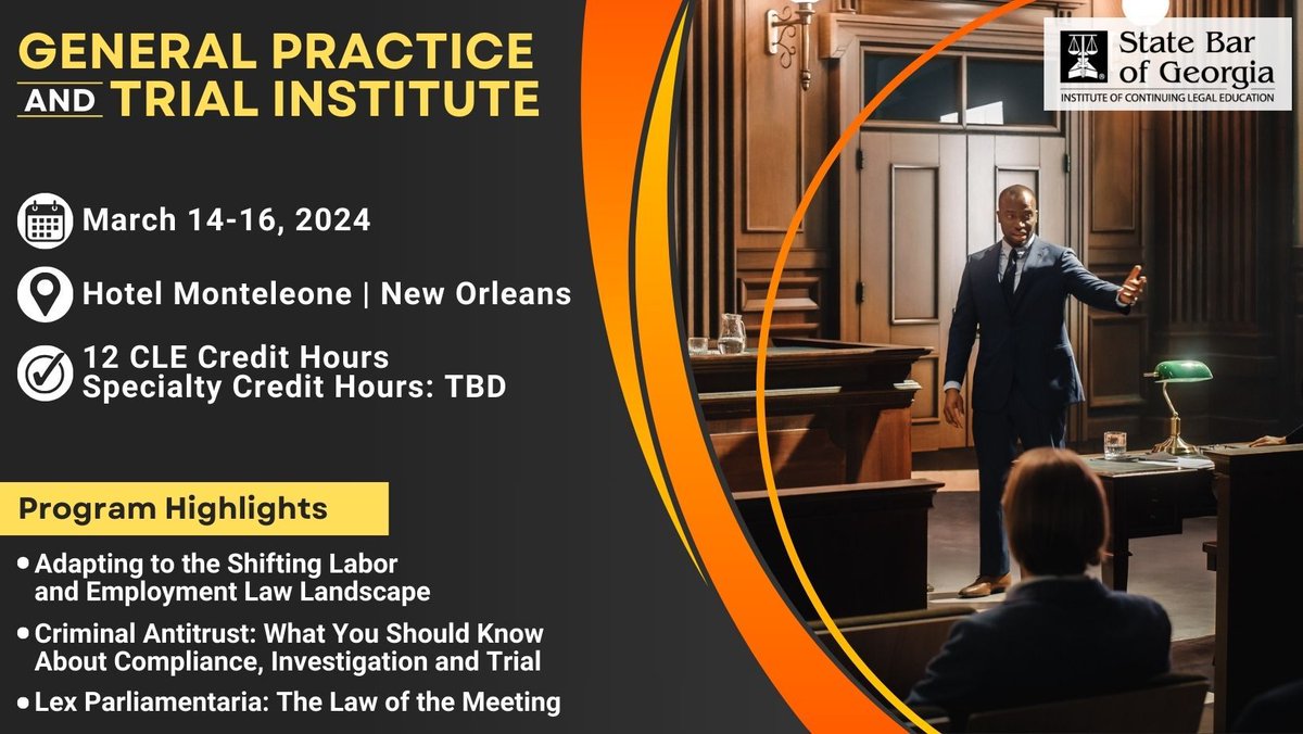 State Bar of GA ICLE tweet media