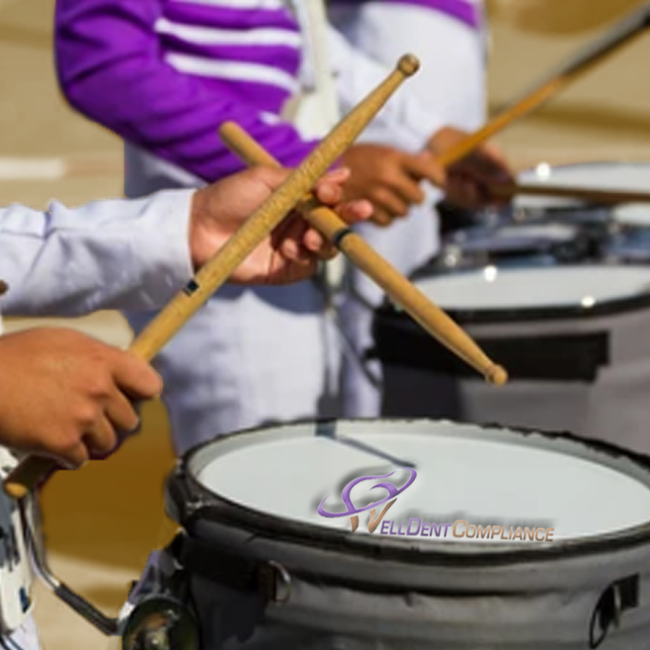 WellDentComp's tweet photo. We admire the compliance expertise of our Founder. But did you know, he's an equally skilled musician with talent honed on a school drumline! So, even though we think of marching bands in football, give a drumroll for #MarchingMusicDay...which spawned Will's love of performing! https://t.co/igm0EWoI5c