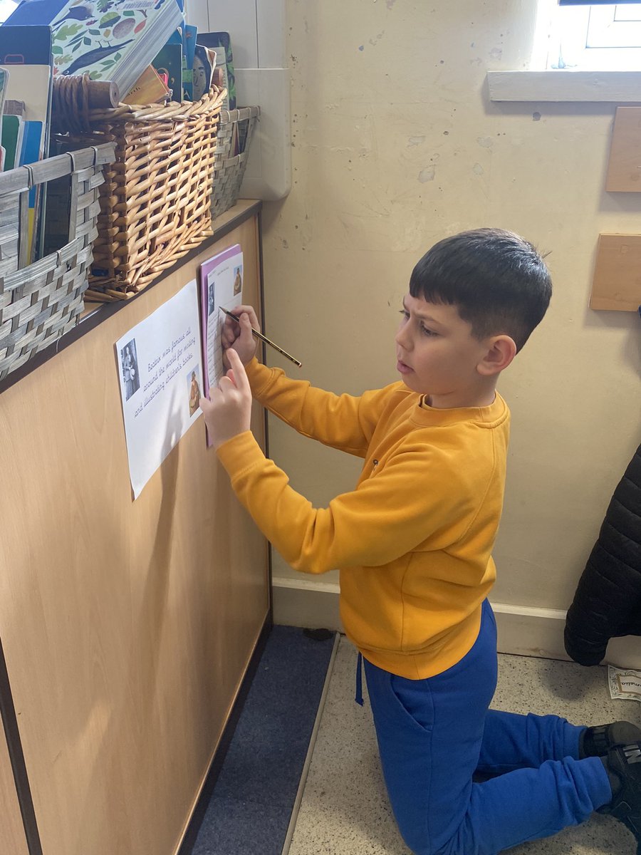 A super start to Book Week. A Beatrix Potter fact hunt. Who knew she won awards for raising sheep as well as writing and illustrating 28 books for children!! 🐏<a href="/QueensCoEURC/">Queen's Park C.E/U.R.C. Primary School</a> <a href="/MissHughesQP/">Miss Hughes</a> #weareillustrators