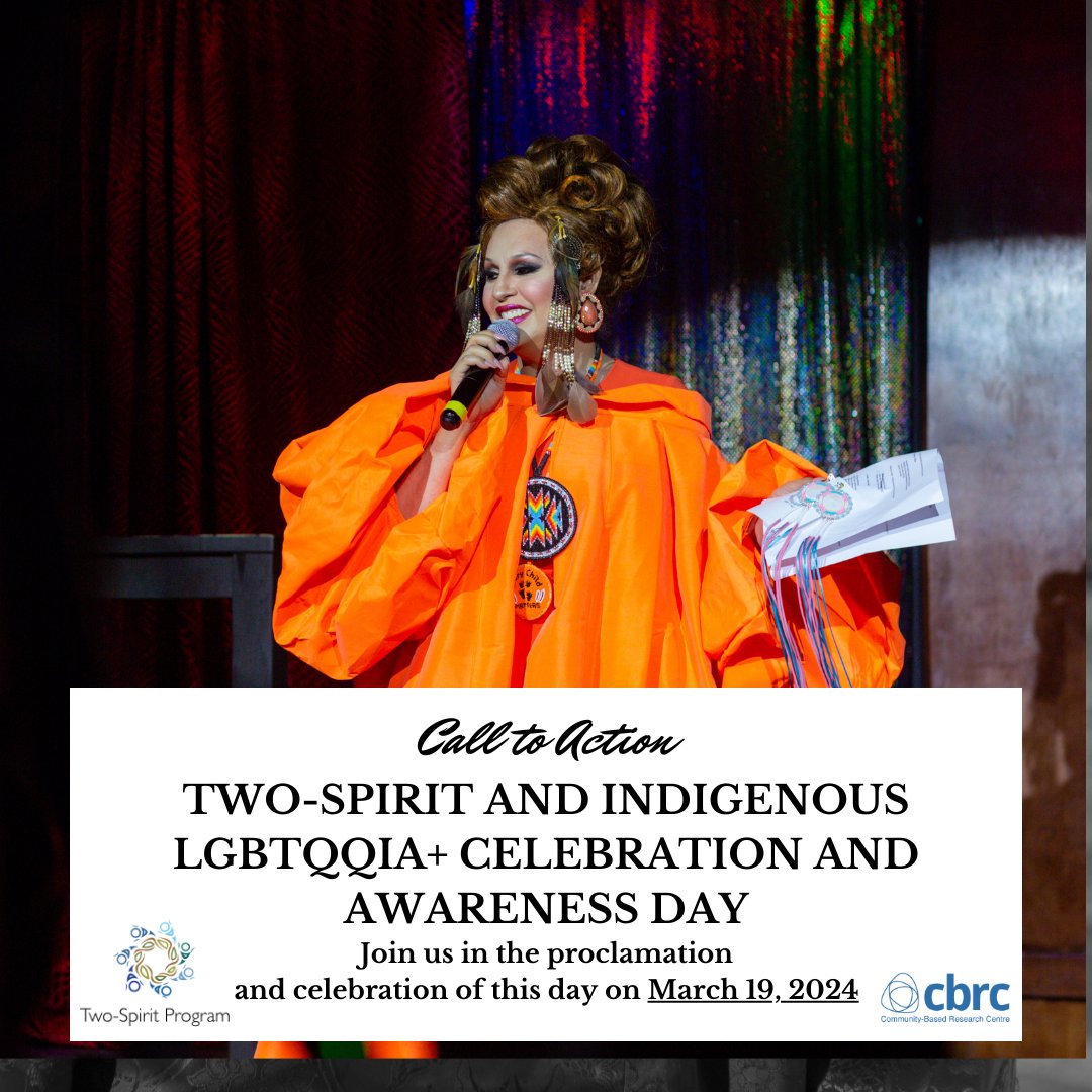 Join us in the proclamation of Two-Spirit and Indigenous LGBTQQIA+ Celebration and Awareness Day – taking place this year on Tuesday, March 19, 2024 – in alignment with spring equinox! #2SCelebrationDay