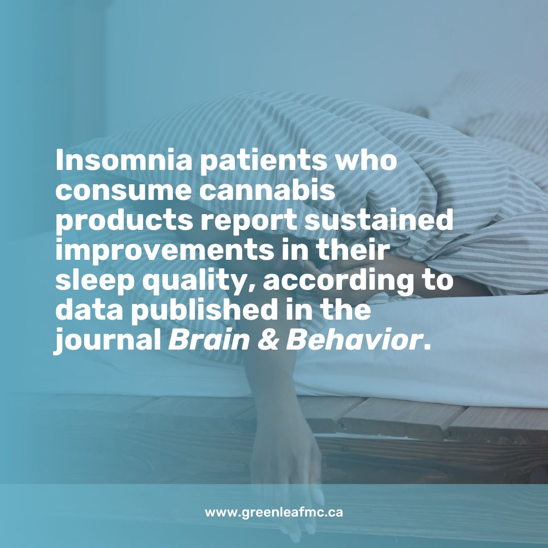 Patients suffering from insomnia who consume cannabis products experience a long-lasting enhancement in their sleep quality, as revealed by research findings published in the journal Brain & Behavior.

#CanadianPlantMedicine #AlternativeWellness #SleepStudy #SleepMatters