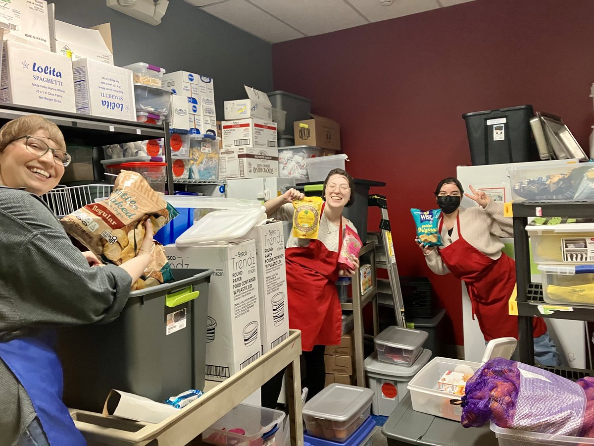 CDD staff is still smiling from our volunteer day recently at South End Children's Cafe which serves the downtown Albany community addressing food insecurity— experienced by many, including the developmental disability community.