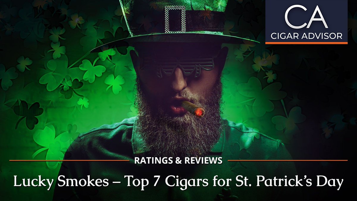 Looking for a few suggestions on what cigars to enjoy this St. Patrick's Day? We have a few recommendations - ow.ly/vTS450QJVi4. #cigar #cigars