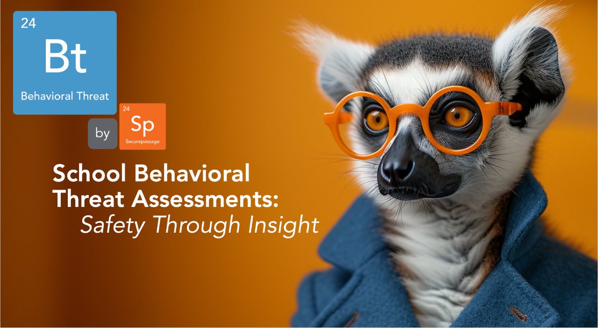 SecurePassage24's tweet photo. 🛡️Security Through Insight: Announcing our latest solution, School Behavioral Threat Assessments by Secure Passage.📚🔍

#SecurePassage #SBTA #Security #Insights #SafeSchools #InnovativeSolutions

https://t.co/y3zFoOOvzF https://t.co/1qvUvs5avX