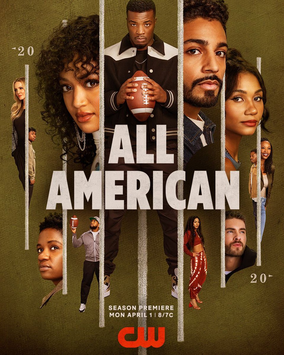 CWAllAmerican's tweet image. Season 6 premieres April 1 on The CW! We’re playing for keeps. #AllAmerican