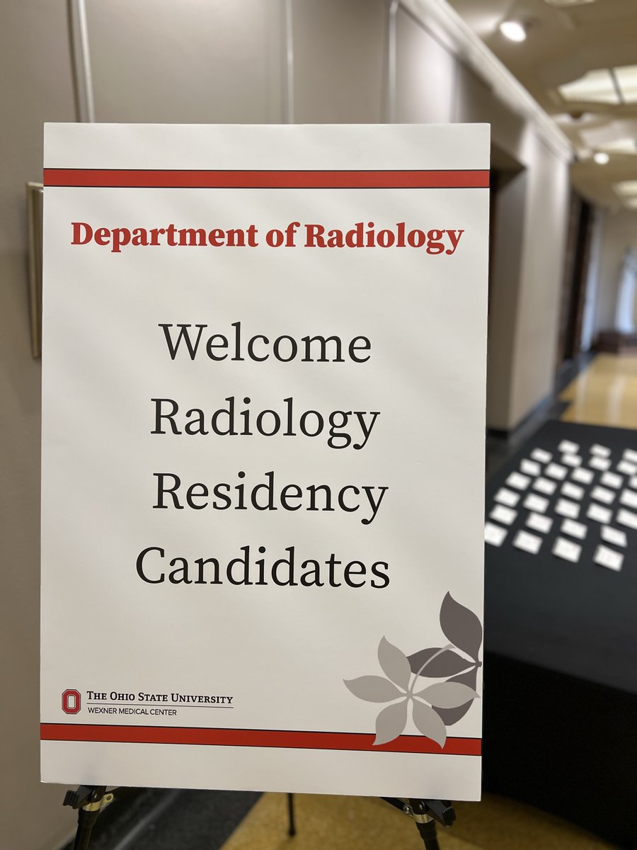 Just reminiscing about an amazing Radiology Residency Second Look with our incredible residents, fellows, faculty, and staff and of course our candidates! What a great day!#OSUWexMed 

#DiagnosticRadiologyResidency #Throwback #InterventionalRadiologyResidency
