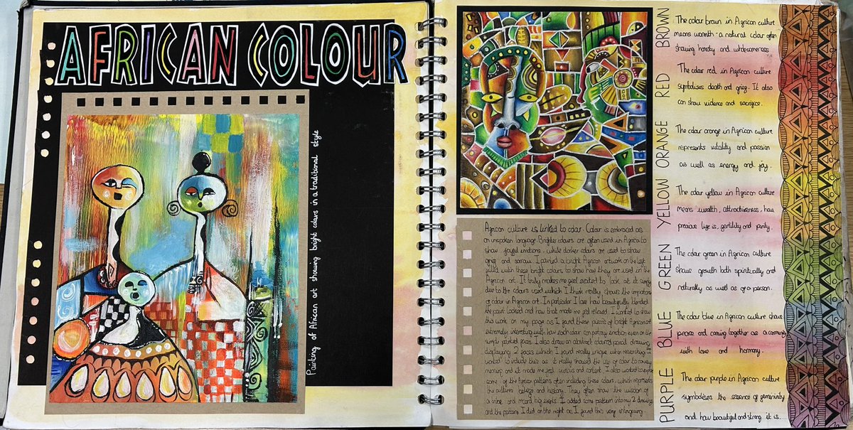 When a student produces work like this ❤️ proud as punch.