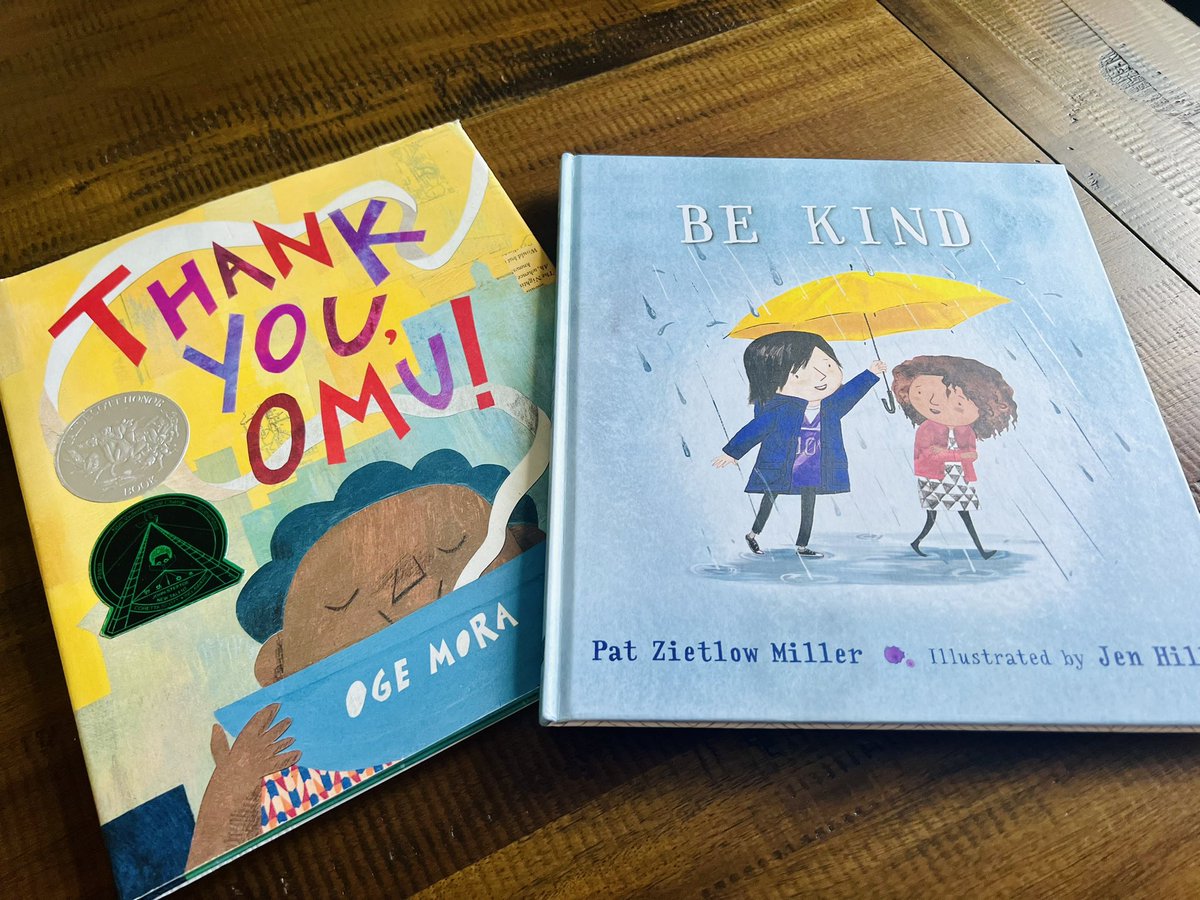 It’s #readingmonth! What does a child psychologist momma bring for mystery reader visits?! Two of our absolute favs for social-emotional learning! ⬇️