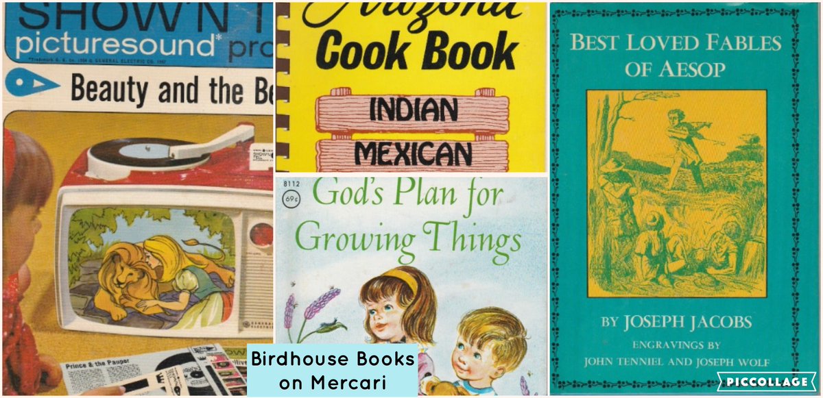 Birdhouse Books is on Mercari - visit for vintage books & ephemera! mercari.com/u/234930706/ #mercari #vintagechildrensbooks #childrensbooks #ephemera #birdhousebooks