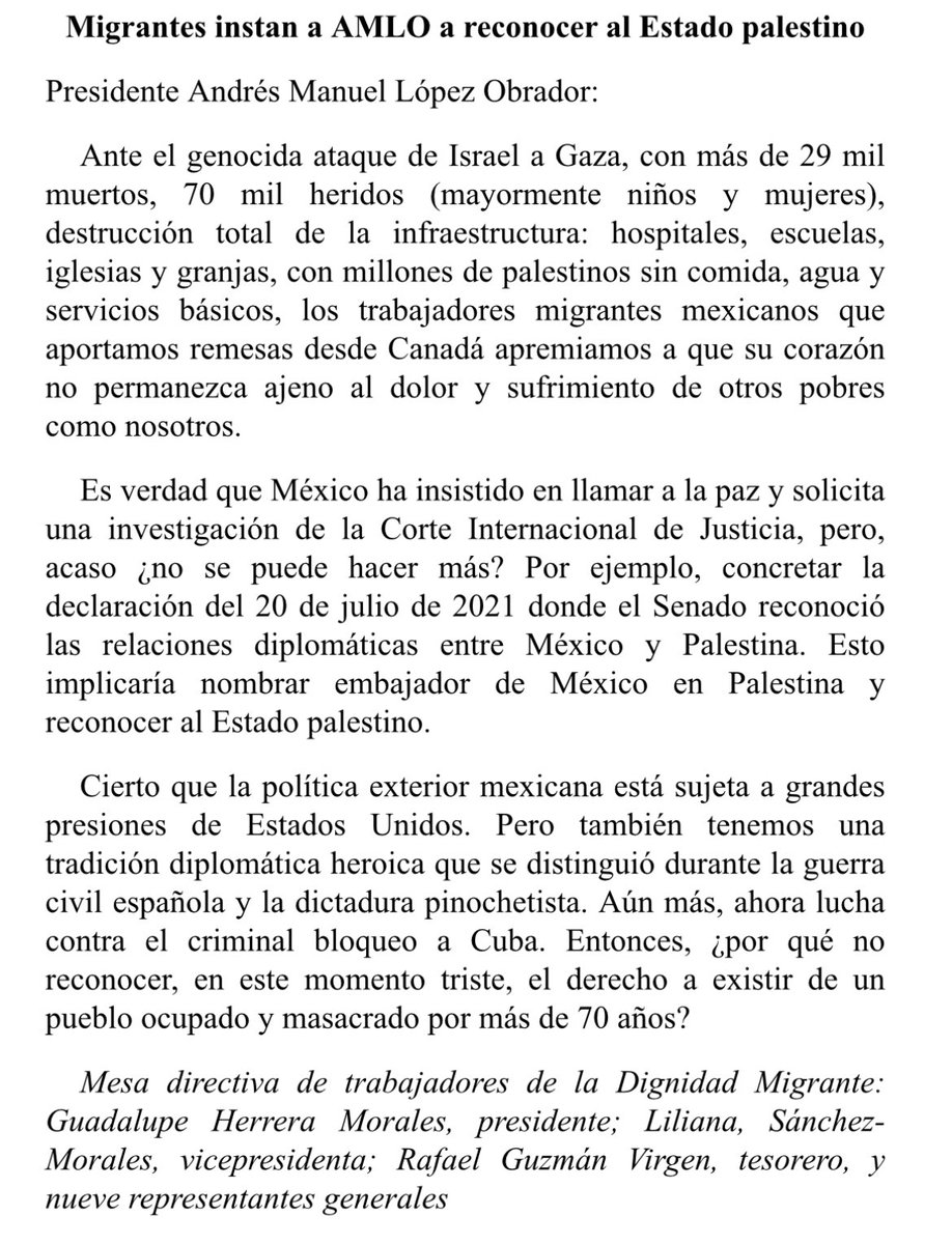 Felipeltit's tweet photo. @HoyPalestina Hay mexicanos solidarios pidiendo mayores definiciones 

https://t.co/ujflIkwjMG https://t.co/bL74MUunbV