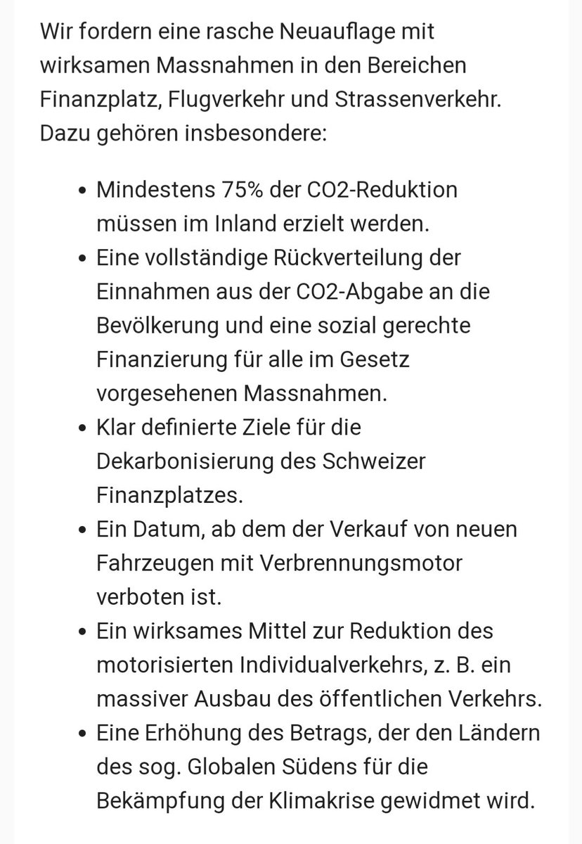 Der Nationalrat hat nach dem Ständerat in wesentlichen Punkten einer Verwässerung des neuen CO2-Gesetzes zugestimmt. Bitter! Dieses Gesetz ist nicht mehr zu retten. Die #Klimakrise wartet nicht! Gemeinsam mit @jungegruene_ch und @umverkehR fordern wir: Ablehnen und Neuauflage!