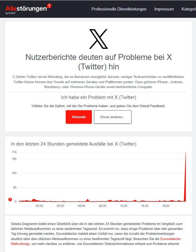 #Xdown #TwitterDown allestörungen.de/stoerung/twitt…