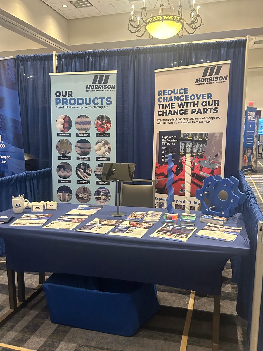 Stop by and learn about how our solutions can improve your production at the Petroleum Packaging Council Spring Meeting! Allison Wagner and Paul Thames will be here today to learn more about your challenges and discuss how we can help. #FueltheEnergy #PetroleumPackaging