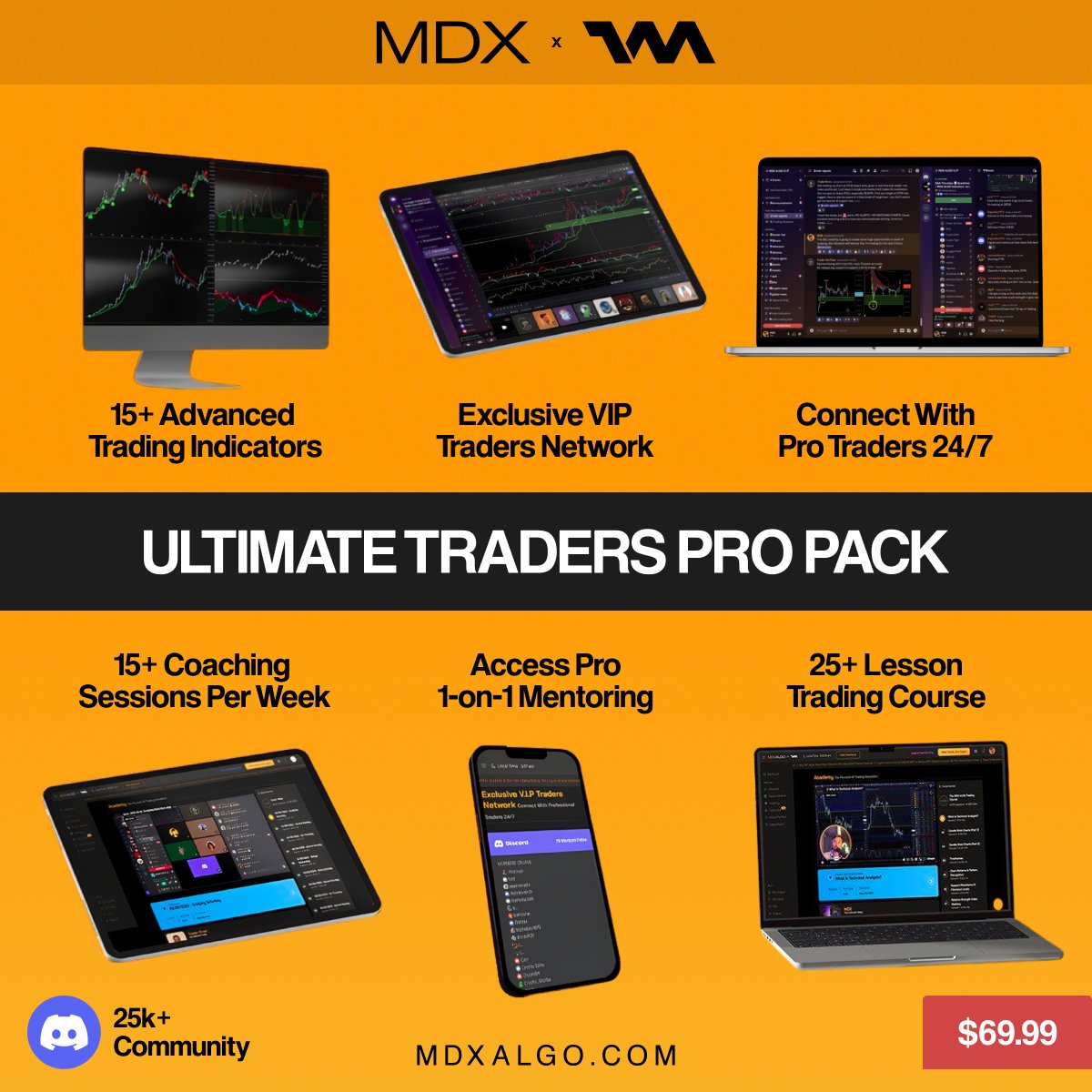 MDX_ALGO's tweet image. Win an MDX ALGO lifetime membership for free 🤖 #mdxalgo 

Simply Just: 

Like, Retweet, Comment below

(Best comment below wins, must be following MDX ALGO so we can dm you if you win!)