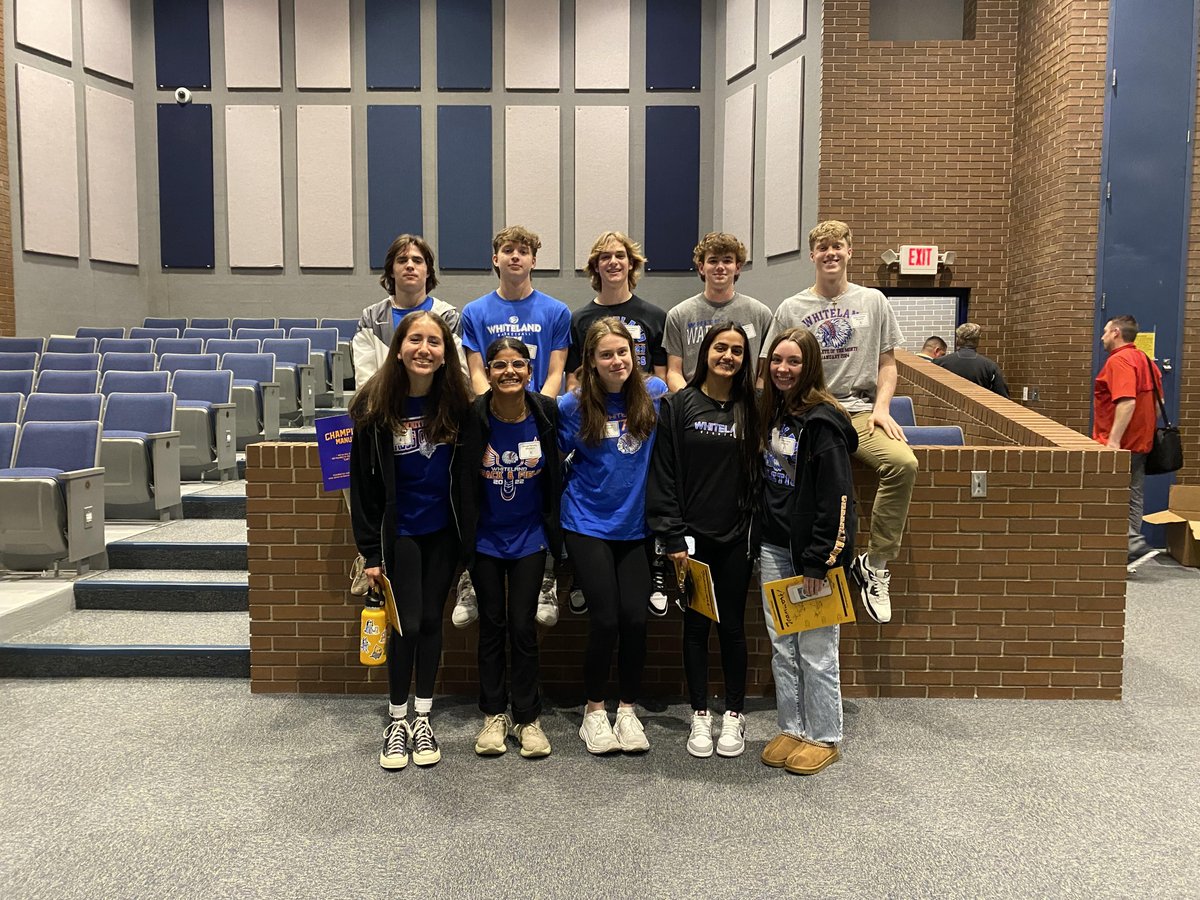 whitelandsports's tweet photo. These 10 STUDENT-athletes spent the day at Mooresville High School today as they attended the 2024 @MidStateConf Student Leadership Conference! Thank-you to all who presented, and to @MHSBeMOORE for organizing and hosting such a great event! https://t.co/6QgvOgmYsZ