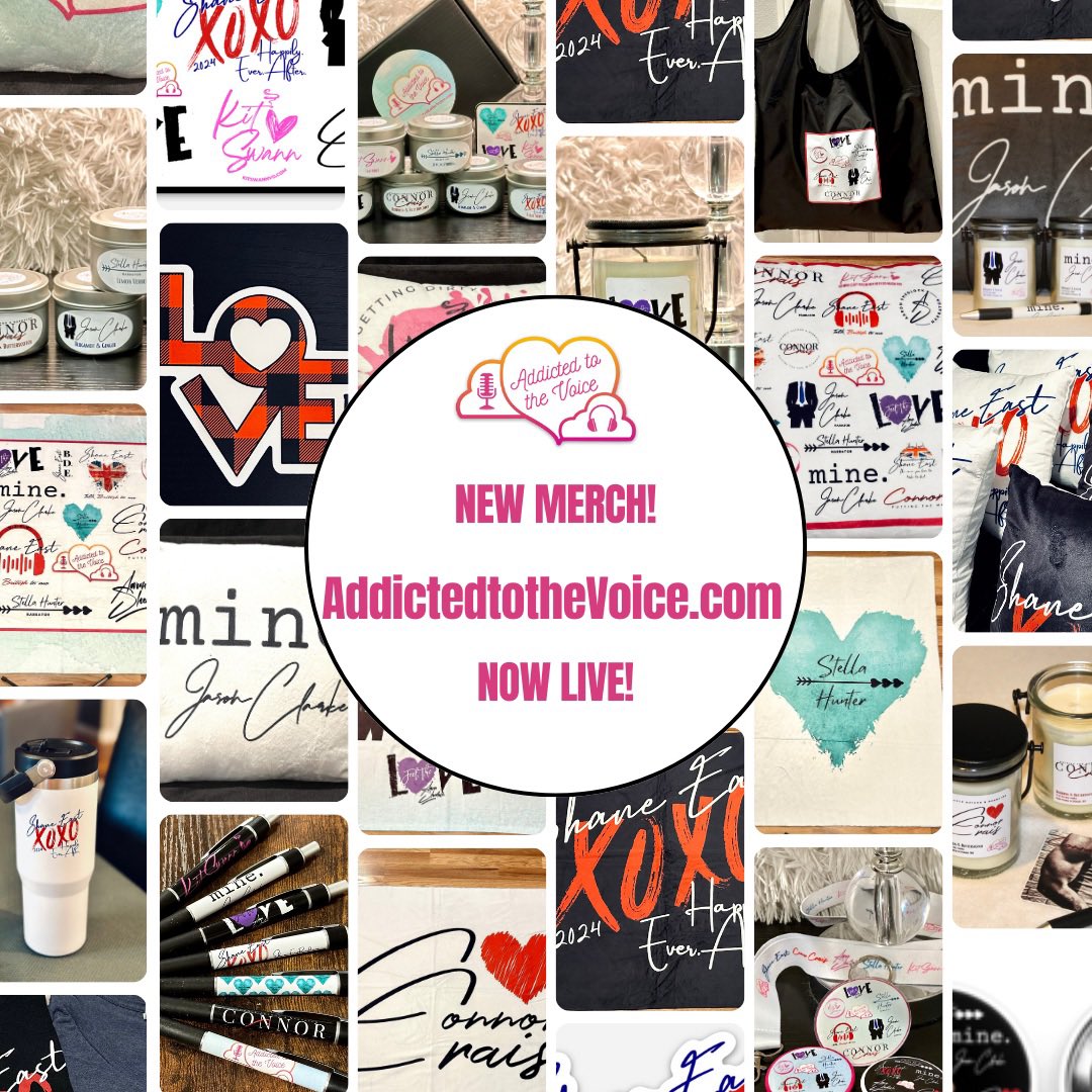 VoiceAddicted2's tweet image. Are you ready for it? All new merch is live now! Come take a look. 👀👀
Addictedtothevoice.com