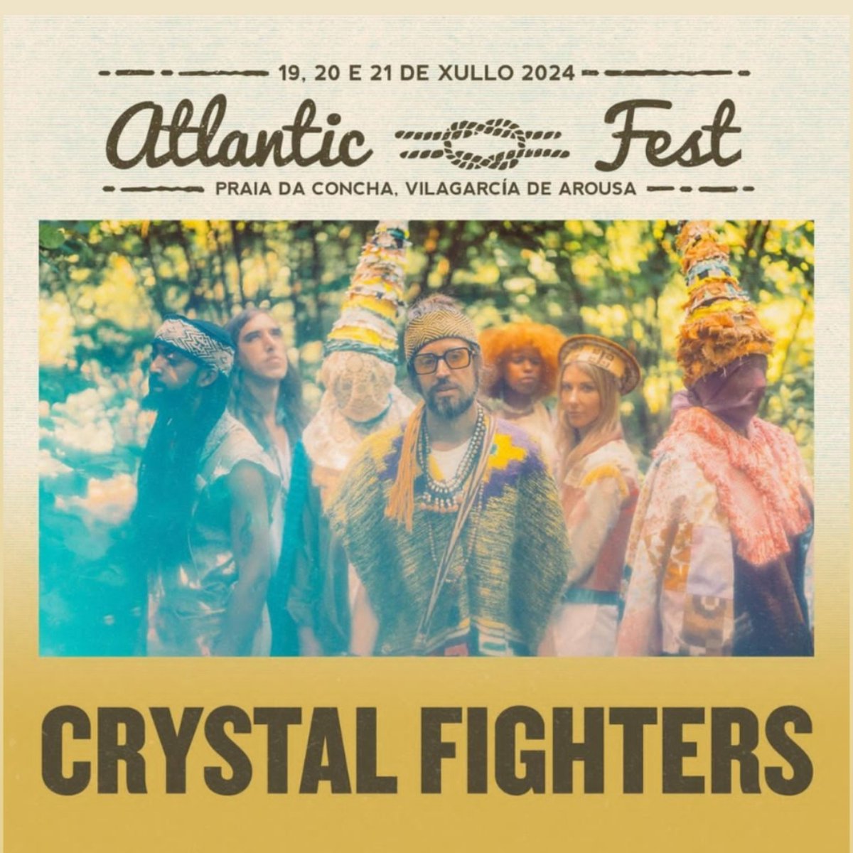 🎤🎶 de @crystalfighters 🤯 en el @Atlantic_Fest 📌 #Galicia 

atlanticfest.com
