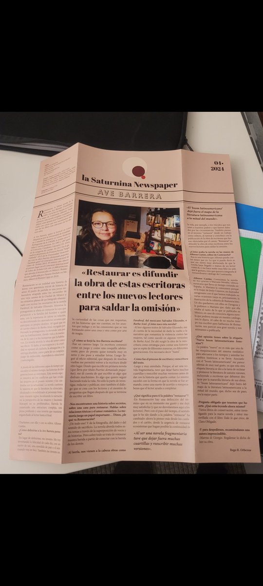 gon23arr's tweet photo. Reseña de 'Con Otro Sol' de Diego Angelino para la Saturnina Newspaper. https://t.co/lPYQW1z3DD