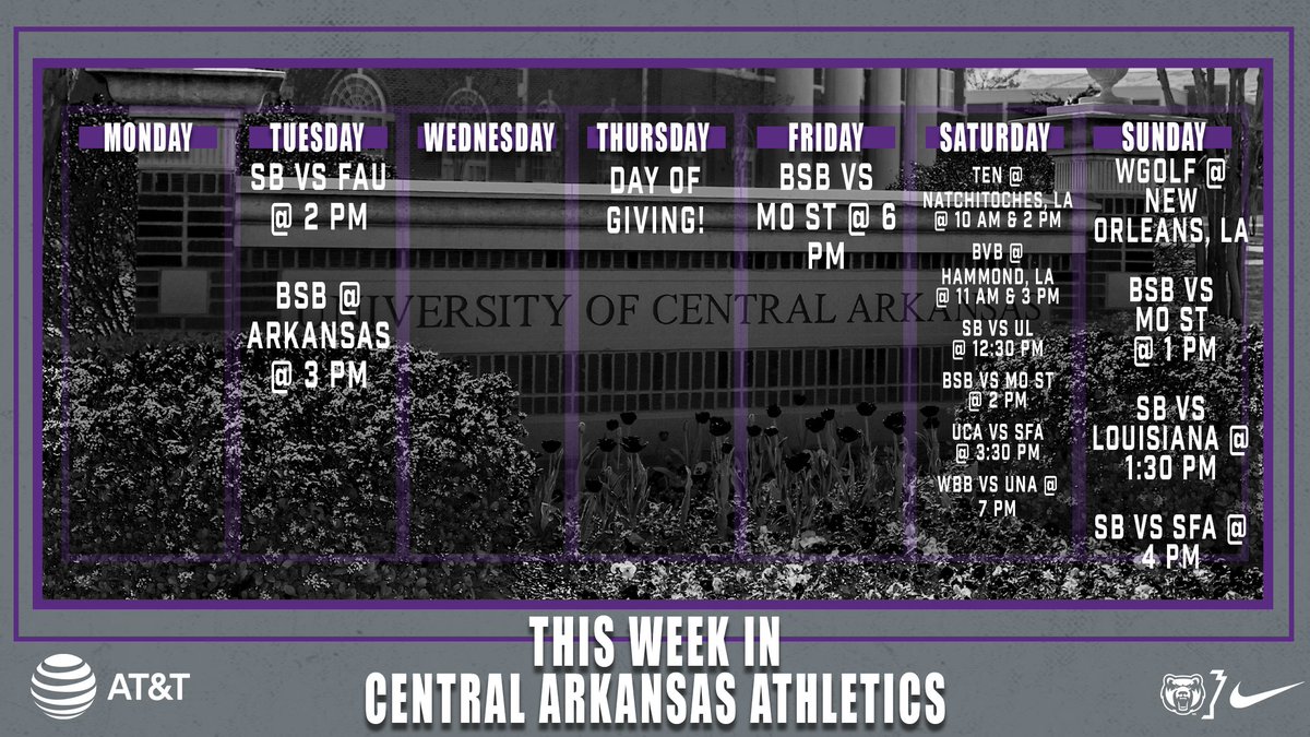 Central Arkansas Athletics tweet media