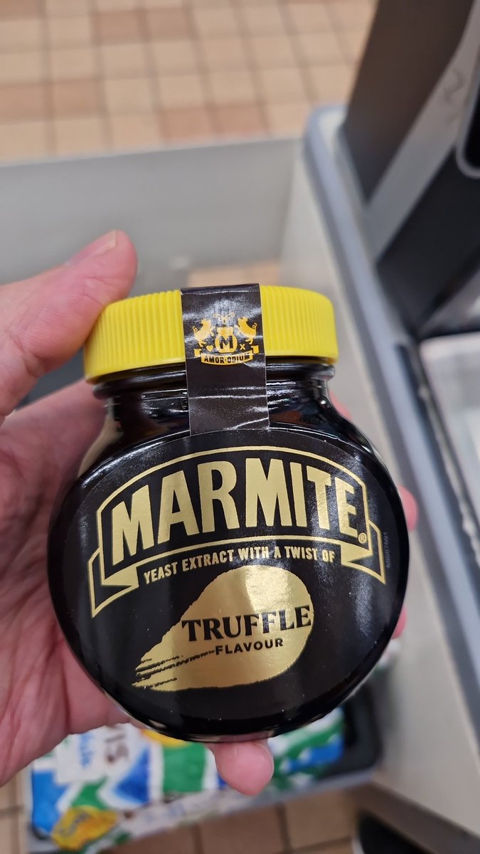 I like truffle, I like marmite.