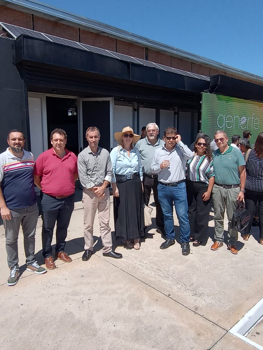 FESCOE_'s tweet image. Postales de la presencia de FESCOE en el lanzamiento en #Rosario de #GENERFE , la iniciativa del @GobSantaFe para mejorar la infraestructura energética y generar energías renovables.