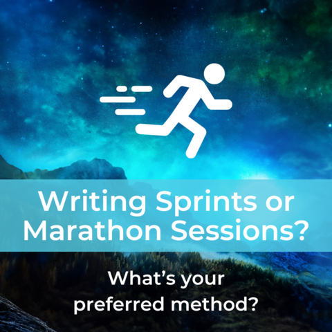 Do you prefer to write in short burst, or block out large portions?

#WritingCommunity 
#amwriting