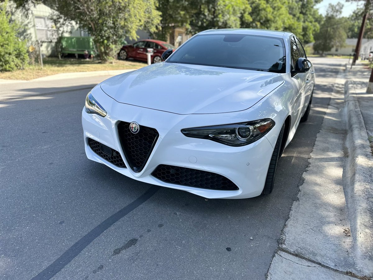 DarrianGreen1's tweet photo. @JeremyClarkson 
I have watched you since I was a child and I just bought my first Alfa. I just graduated to being real petrol head! Thank you for showing me on of my dream cars back when in 2018/2019 on your show Grand tour never missed an episode. https://t.co/5HuuSocwkA
