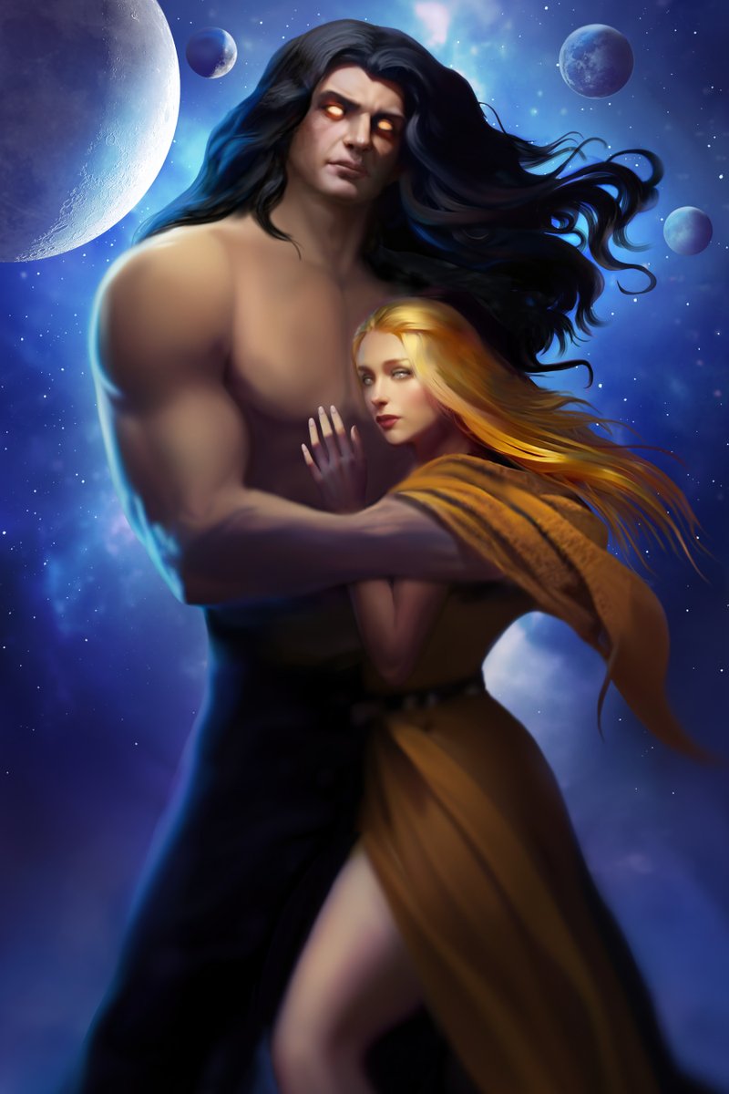Got some amazing artwork commissioned by @buynsanjaa. This is of Baird and Olivia from Claimed book 1 in the Brides of the Kindred series. #fanarts #books #bookcharacter #bookart #bookillustration #digitalart #TeaserTuesday #FreeBook 🔗 books2read.com/claimedbotk1