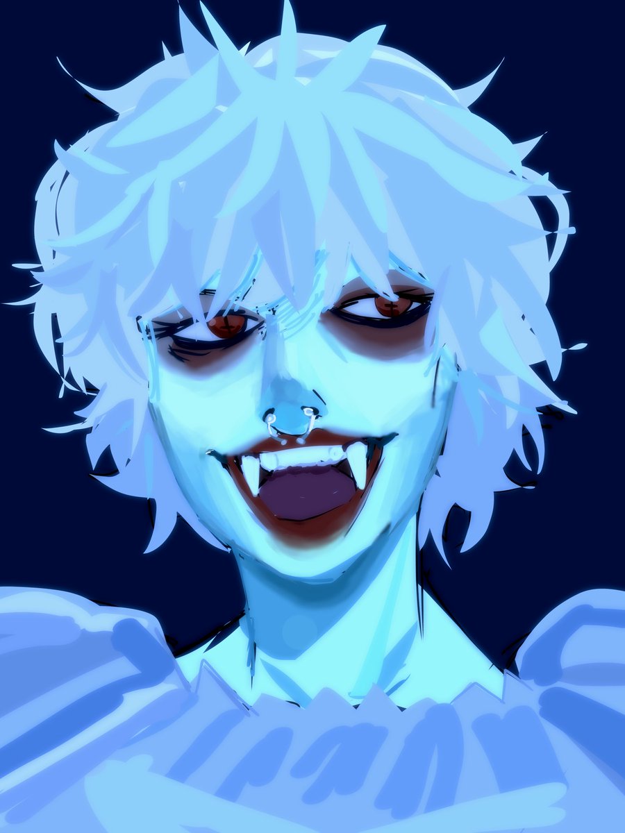 Bleh Rhea unfinished artwork bleh