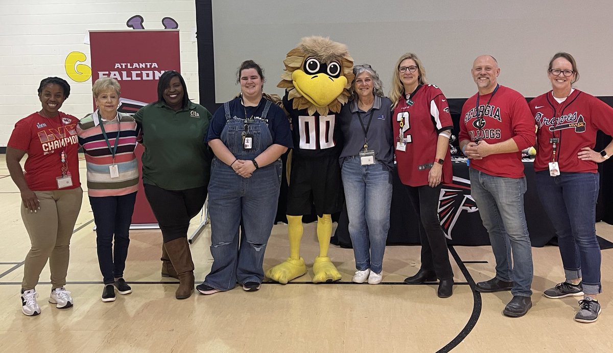 Heather Pouliot (@heather58944324) on Twitter photo The whistle has blown - STEM Day has officially come to a close. What an incredible day it was! I want to say thank you to the STEM Committee, the Specials Team and of course Freddie the Falcon! <a href="/OES_HCS/">Ola Elementary</a> <a href="/AtlantaFalcons/">Atlanta Falcons</a> <a href="/drobinsonedu/">Diane Robinson</a> <a href="/drhafza/">Rabieh Hafza PhD</a> #STEMHenry #WinningForKids The whistle has blown - STEM Day has officially come to a close. What an incredible day it was! I want to say thank you to the STEM Committee, the Specials Team and of course Freddie the Falcon! <a href="/OES_HCS/">Ola Elementary</a> <a href="/AtlantaFalcons/">Atlanta Falcons</a> <a href="/drobinsonedu/">Diane Robinson</a> <a href="/drhafza/">Rabieh Hafza PhD</a> #STEMHenry #WinningForKids