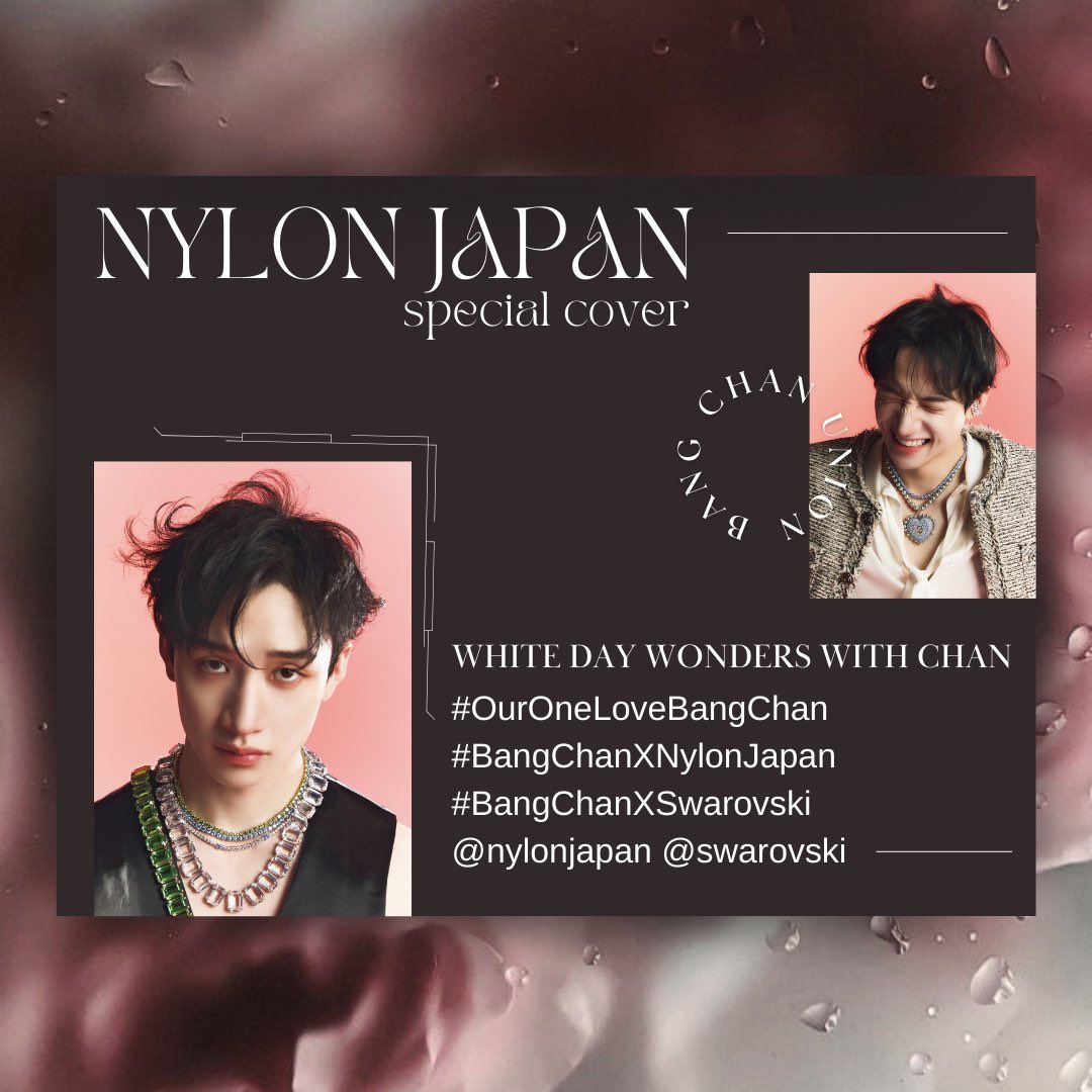 Updated Tags for the Trending Party Today

WHITE DAY WONDERS WITH CHAN
#⃣OurOneLoveBangChan
#⃣BangChanXNylonJapan 
#⃣BangChanXSwarovski 
@.NYLONJAPAN @.swarovski

(Don't use the tags before announcement)