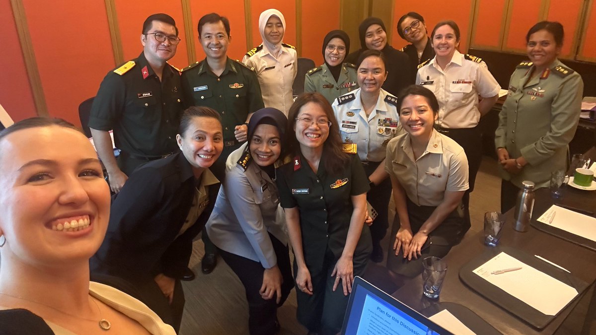 Last week in the Philippines, we delivered our “Integration of Women and Gender Perspectives in the Armed Forces” course to Indo-Pacific partners and hosted the Gender Responsive Leadership Symposium. 1/2