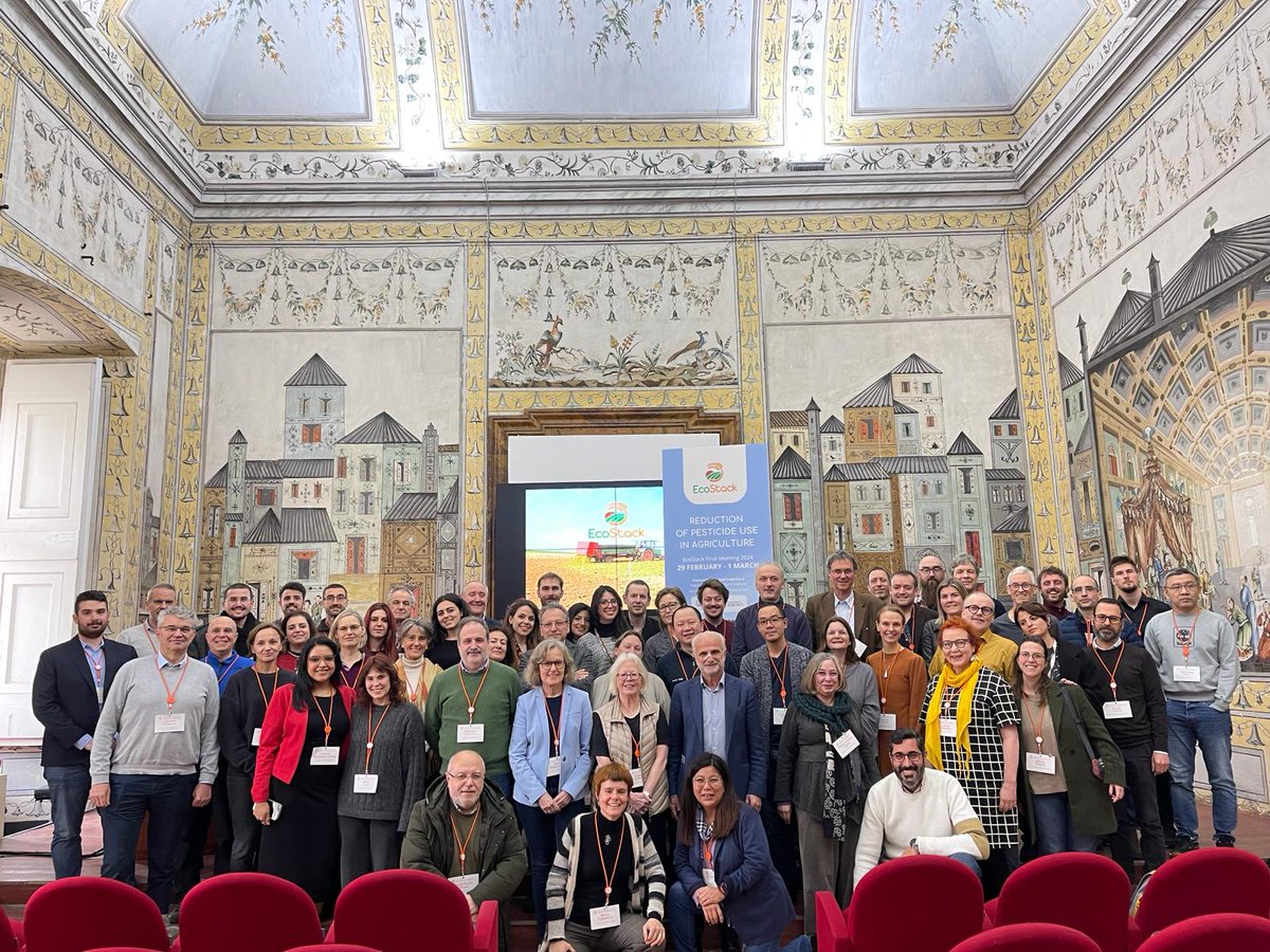EcoStack (@ecostackh2020) on Twitter photo Exciting discussions at the #EcoStack #H2020 FINAL MEETING on "Reduction of #pesticide use in #agriculture"! 🚜 Participants gathered at the University of Napoli Federico II to explore innovative #strategies in #AgroecologicalManagement #AlternativeTools #SustainableAgriculture Exciting discussions at the #EcoStack #H2020 FINAL MEETING on "Reduction of #pesticide use in #agriculture"! 🚜 Participants gathered at the University of Napoli Federico II to explore innovative #strategies in #AgroecologicalManagement #AlternativeTools #SustainableAgriculture