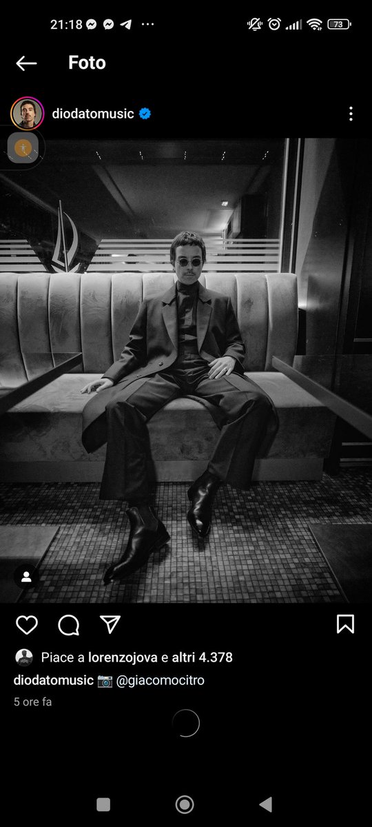 stravozt's tweet photo. Wagliu ma quanto fa dandy
#diodato https://t.co/na76AxnFbD