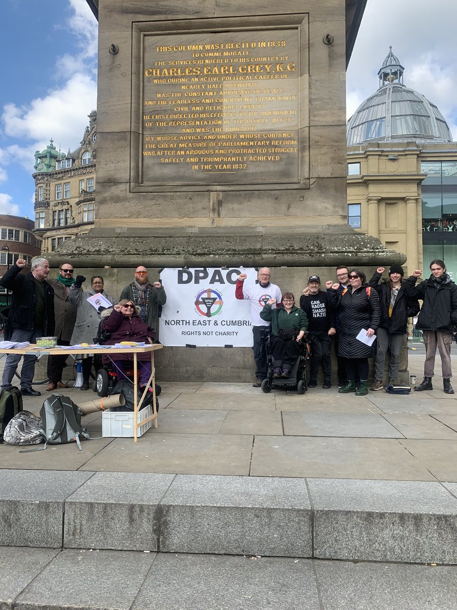 #NoMoreBenefitDeaths
In Newcastle a record number of activists pledge active resistance to forward their campaign to end benefit deaths
#DPACne