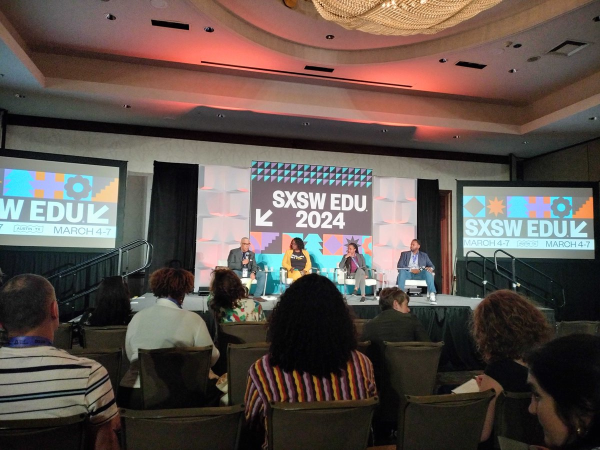 We're excited to be at @SXSWEDU, sharing and learning from our friends at @gencitizen and @MikvaChallenge about democracy in schools and classrooms!